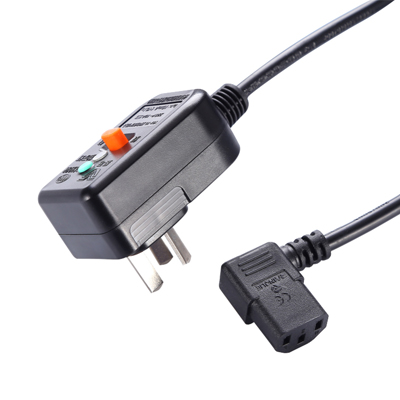 現貨供應 國標10A 漏電保護插頭 1.5米直角彎頭品字尾