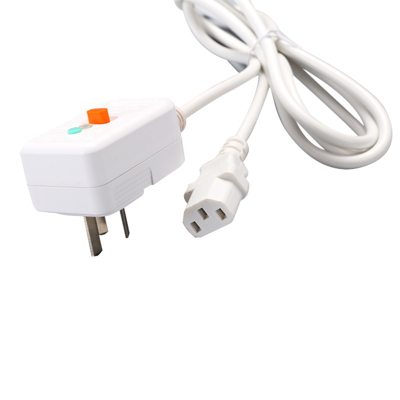 現貨 漏電保護插頭10A 1平方1.5米 帶品字尾